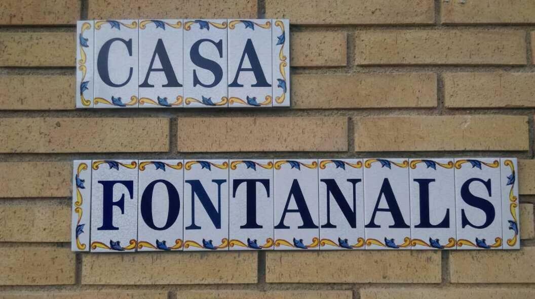 Vila Casa Fontanals Pla del Panadés Exteriér fotografie